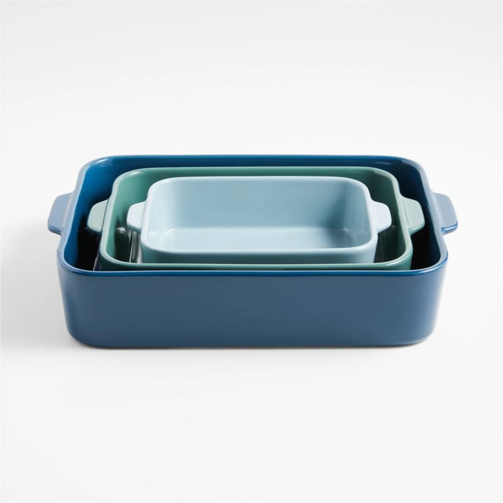 Maeve Ombre Baking Dishes, Set of 3
