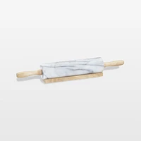 French Kitchen Marble Rolling Pin with Stand
