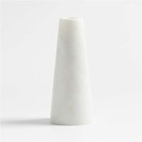 Marble Taper Candle Holder 6"