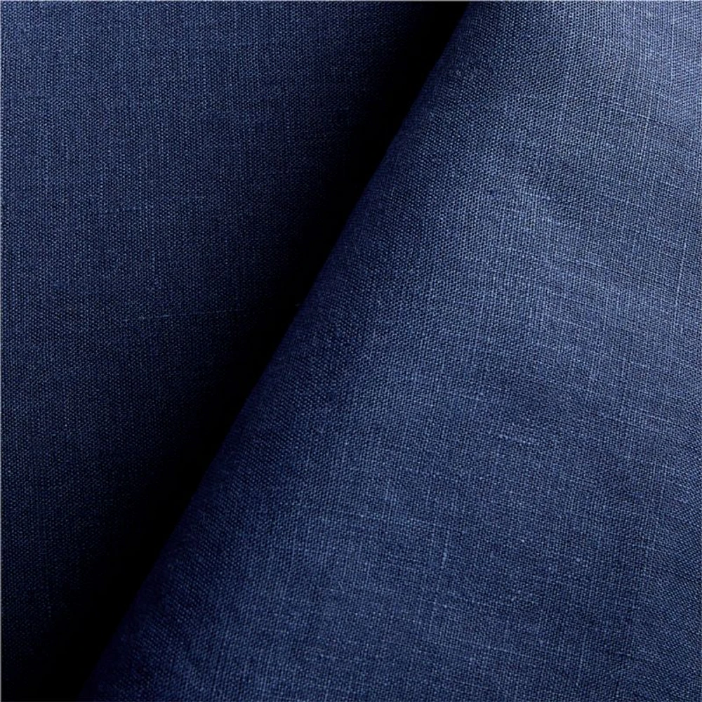 Marin 60"x120" Deep Indigo EUROPEAN FLAX ™-Certified Linen Tablecloth