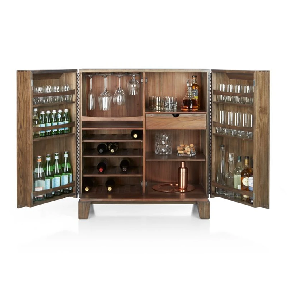 Marin Shiitake Bar Cabinet