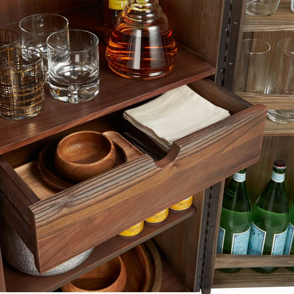Marin Shiitake Bar Cabinet