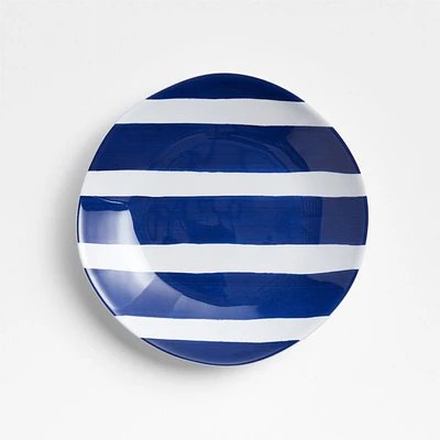 Marin Cabana Stripe Melamine Salad Plate