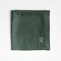 Marin Pine Green EUROPEAN FLAX ™-Certified Linen Napkin