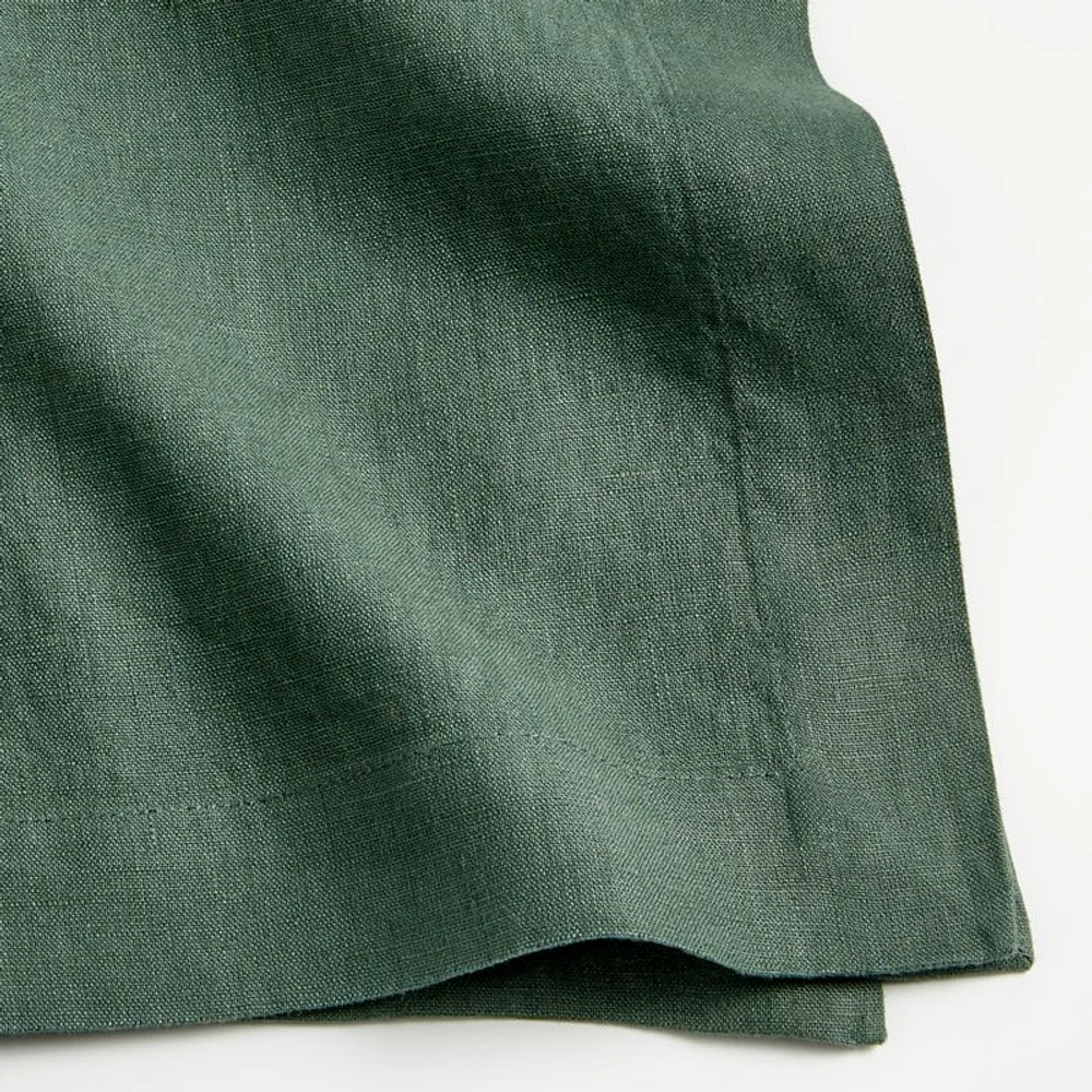 Marin Pine Green EUROPEAN FLAX ™-Certified Linen Napkin