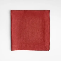 Marin Plum Red EUROPEAN FLAX ™-Certified Linen Napkin