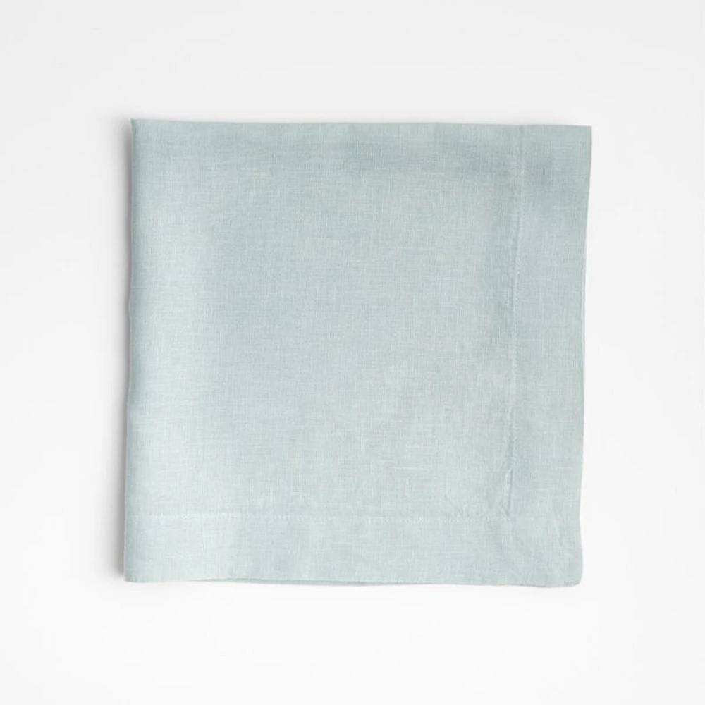 Marin Quiet Blue EUROPEAN FLAX ™-Certified Linen Napkin