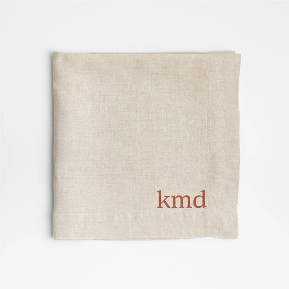Marin Natural EUROPEAN FLAX ™-Certified Linen Napkin