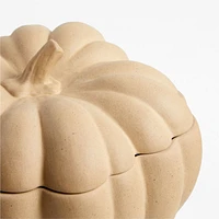 Marin Natural Recycled Lidded Pumpkin Server
