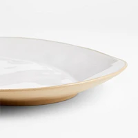 Marin Recycled 20" Oval Stoneware Serving Platter