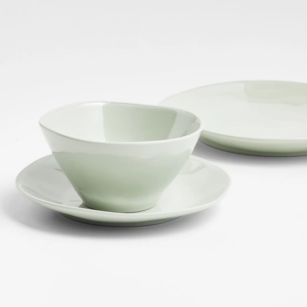 Marin Sage Outdoor Melamine Dinner Plate