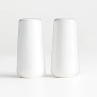 Marin White Salt and Pepper Shaker Set