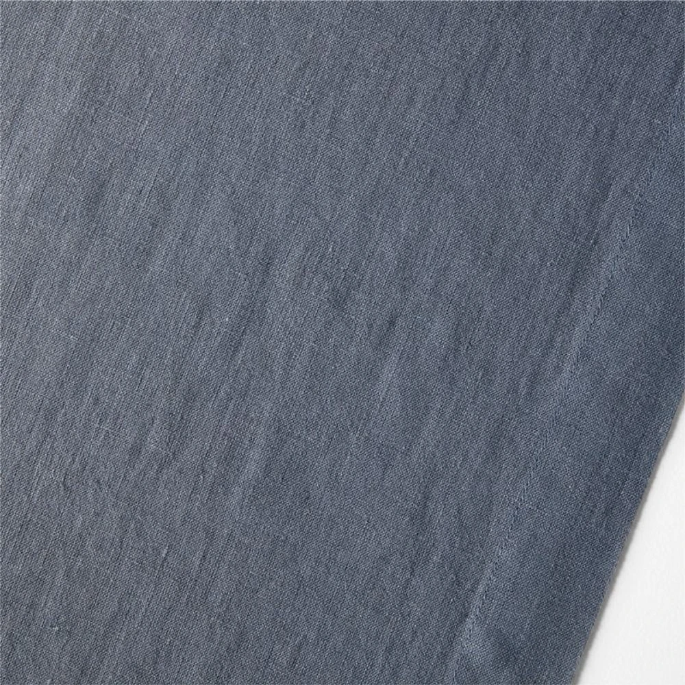 Marin 120" Slate Blue EUROPEAN FLAX ™-Certified Linen Table Runner