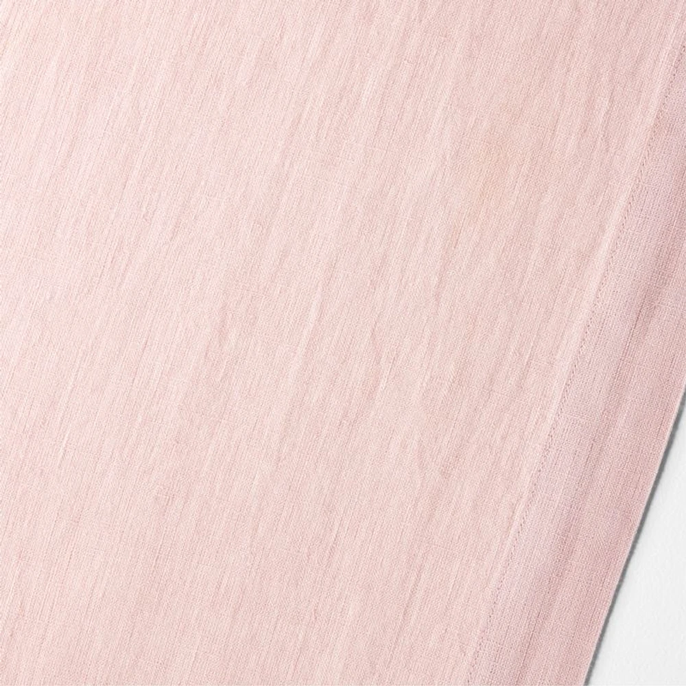 Marin 120" Spring Pink EUROPEAN FLAX ™-Certified Linen Table Runner
