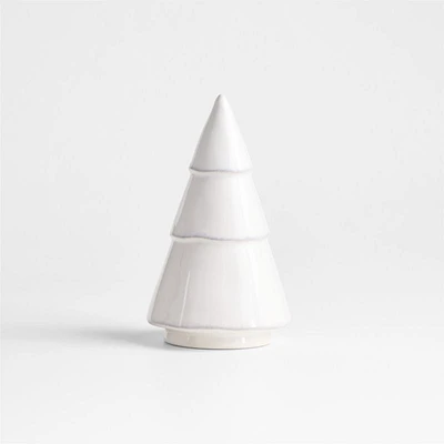 Marin Small White Ceramic Christmas Tree