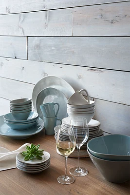Marin Blue 4-Piece Place Setting