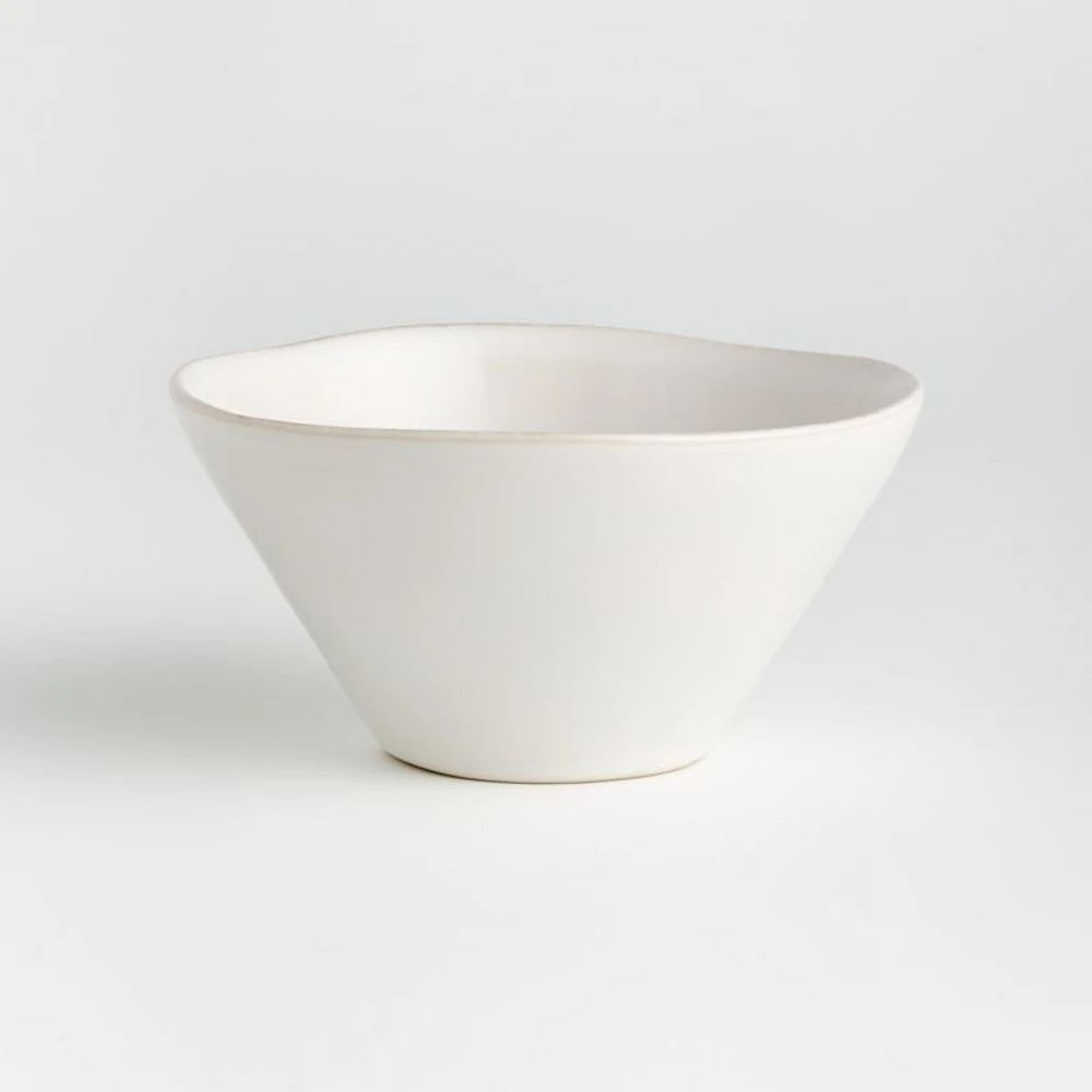 Marin White Cereal Bowls, Set of 8