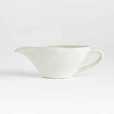 Marin White Gravy Boat