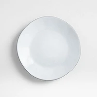 Marin White Recycled Salad Plates, Set of 8