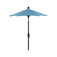 6' Round Sunbrella ® Sapphire High Dining Outdoor Patio Umbrella with Tilt Black Frame