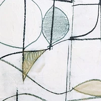 "Markmaking" by Dan Hobday Canvas 65"x47" Framed Wall Art Print