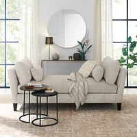 Gerald Large Round Gold Wall Mirror