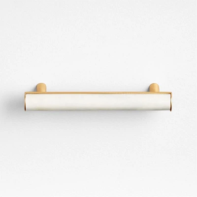 Mason Marble Hardware 4" Brass Bar Pull