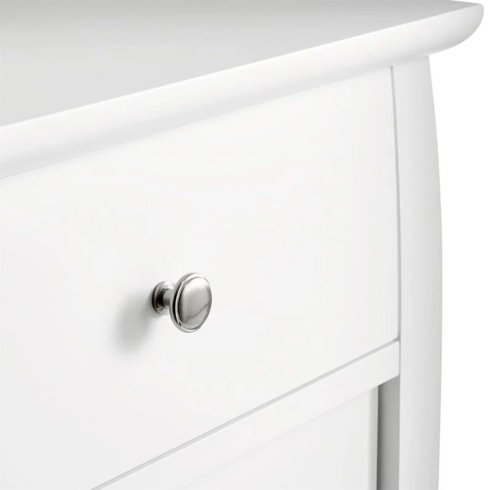 Mason White 5-Drawer Chest