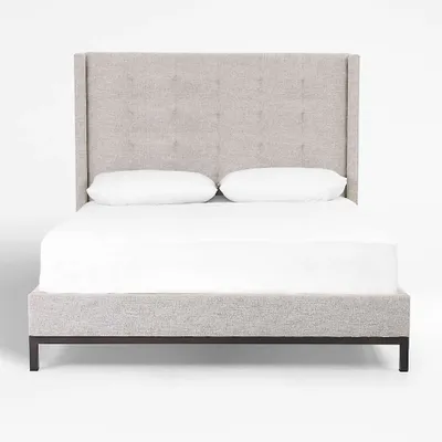 Maxwell Queen Linen 55" Bed