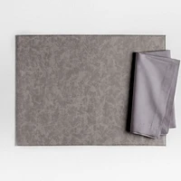 Maxwell Rectangular Grey Easy-Clean Placemat