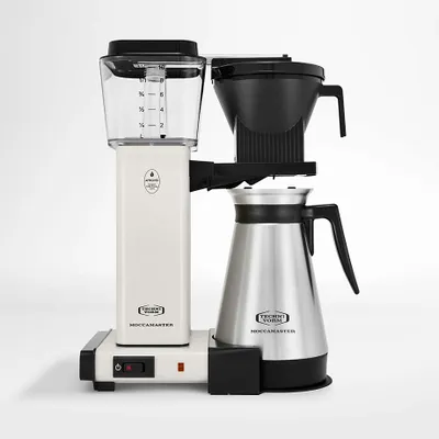Moccamaster KBGT Thermal Brewer 10-Cup Off-White Coffee Maker