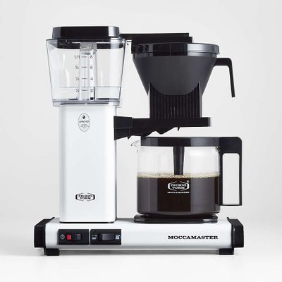 Moccamaster KBGV Select 10-Cup Glass Brewer Matte White Coffee Maker