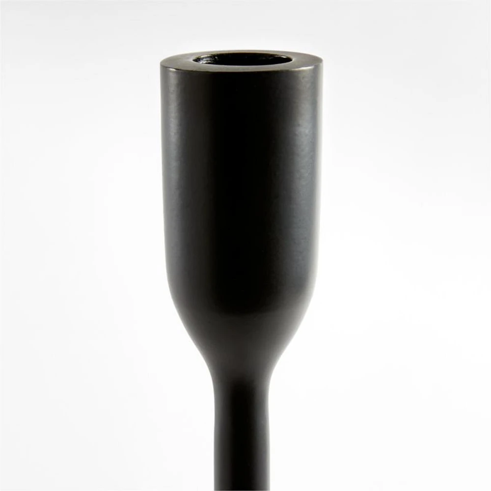 Megs Large Black Taper Candle Holder 18" by Leanne Ford