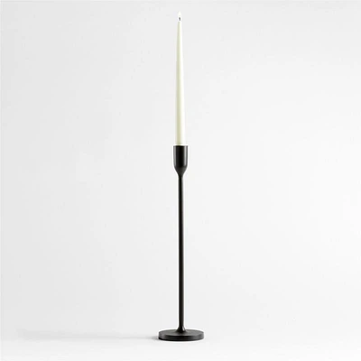 Megs Large Black Taper Candle Holder 18" by Leanne Ford