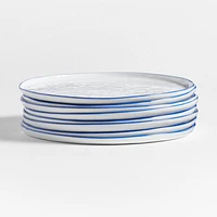 Mercer Rim Round Porcelain Dinner Plate