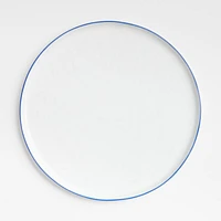 Mercer Rim Round Porcelain Dinner Plate