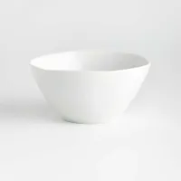 Mercer White Porcelain Cereal Bowls, Set of 8