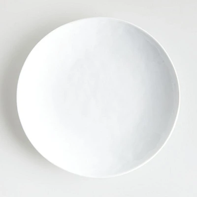 Mercer White Porcelain Coupe Dinner Plate