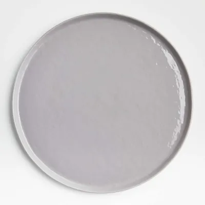 Mercer Grey Round Porcelain Platter