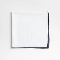 Mercer Merrow Stitch Indigo Napkins, Set of 4
