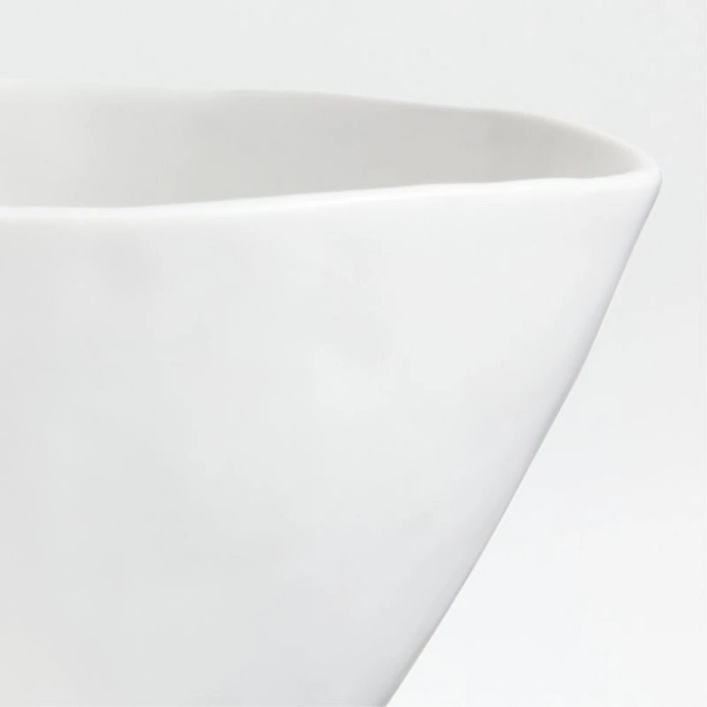 Mercer Matte White Porcelain Cereal Bowl