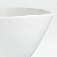Mercer Matte White Porcelain Cereal Bowl