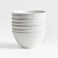 Mercer Matte White Porcelain Cereal Bowl
