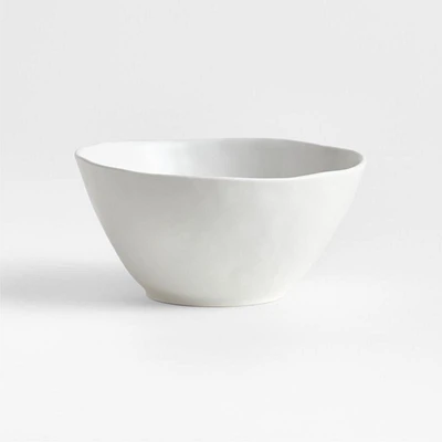 Mercer Matte White Porcelain Cereal Bowl