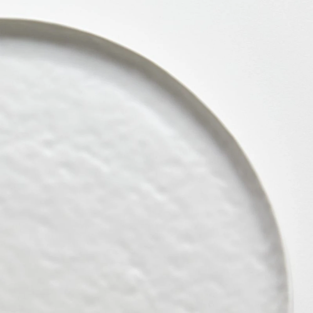 Mercer Matte White Porcelain Dinner Plate