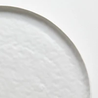 Mercer Matte White Porcelain Dinner Plate