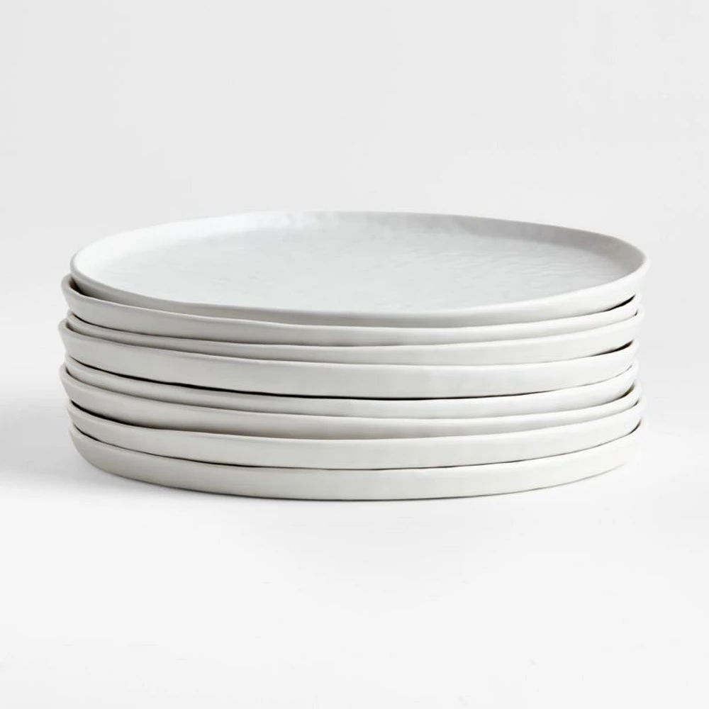 Mercer Matte White Porcelain Dinner Plate