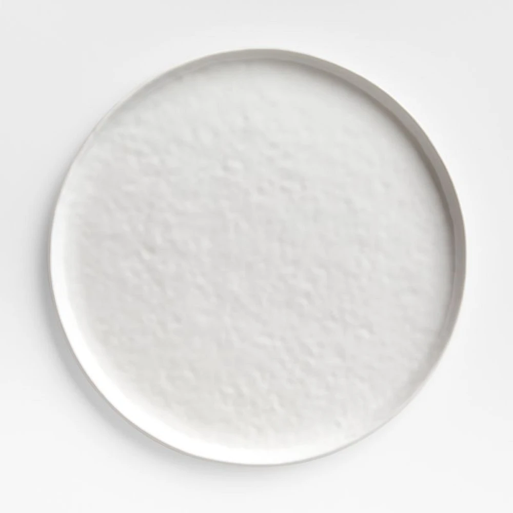 Mercer Matte White Porcelain Dinner Plate