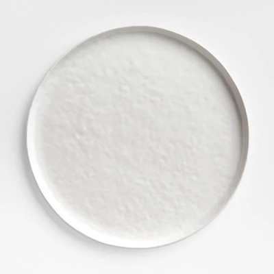 Mercer Matte White Porcelain Dinner Plate