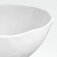 Mercer Matte White Porcelain Low Bowl